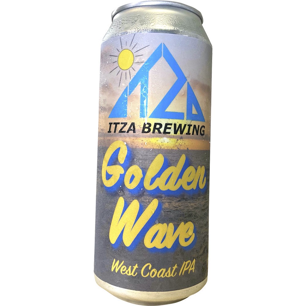 slide 1 of 1, Itza Golden Wave West Coast Ipa, 4 ct; 16 oz