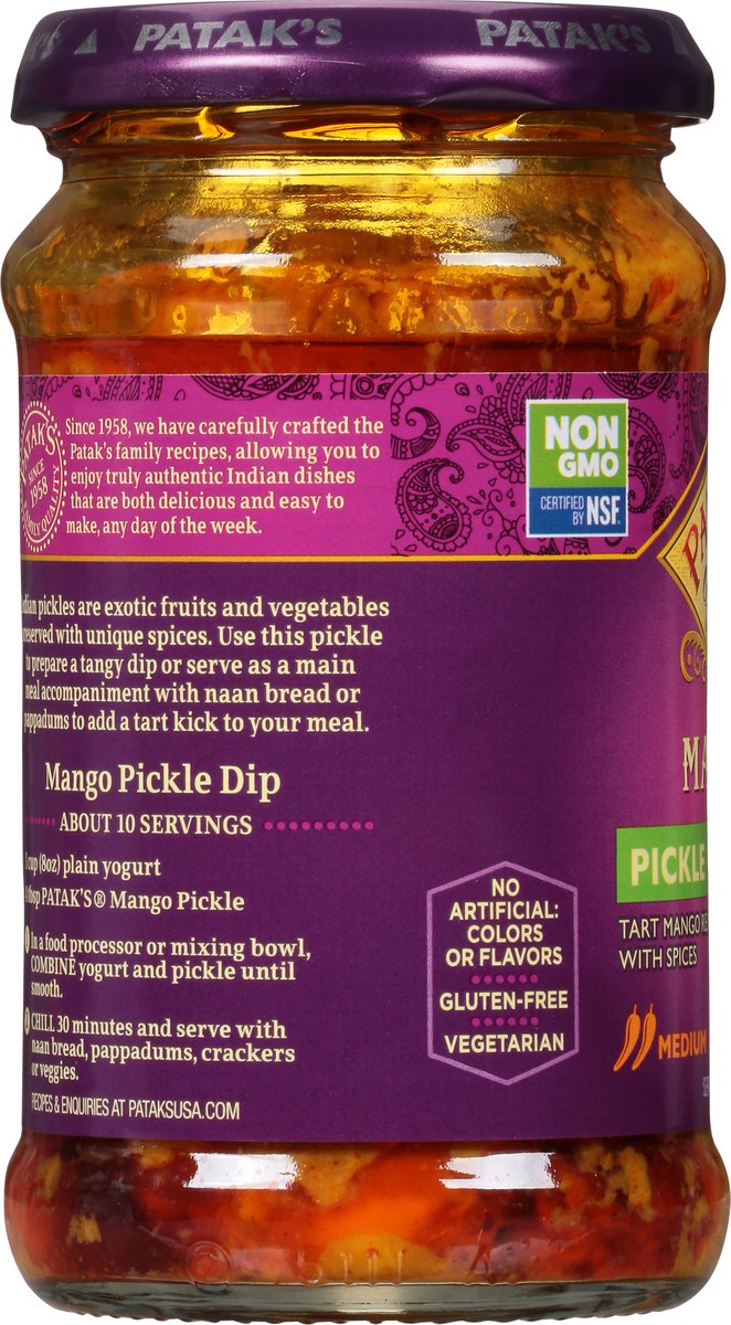 slide 4 of 12, Patak's Mango Pickle Relish, 10 oz