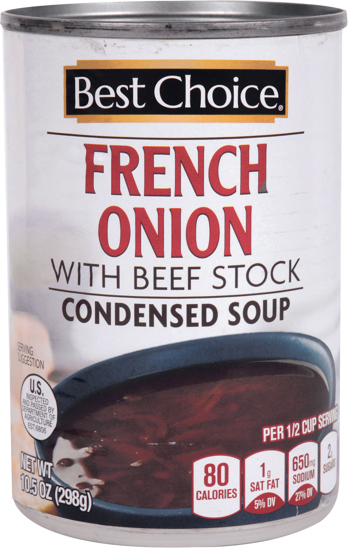 slide 1 of 1, Best Choice French Onion Soup, 10.5 oz