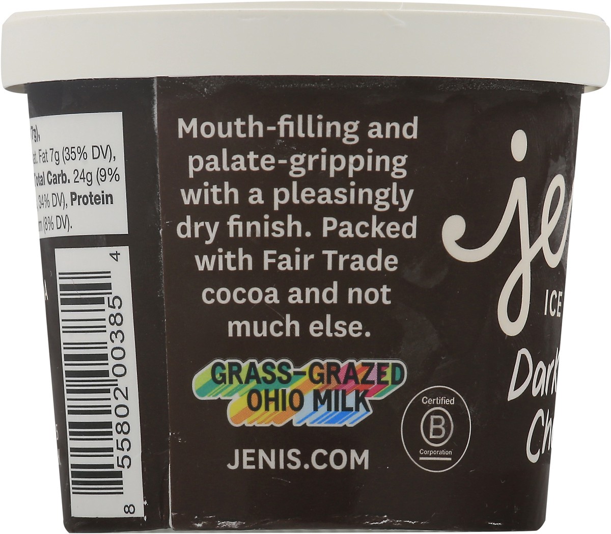 slide 6 of 8, Jeni's Darkest Chocolate Ice Cream 3.6 oz, 3.6 oz