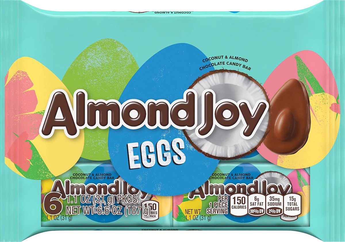 slide 3 of 3, Almond Joy Hershey Easter Almond Joy Egg, 6.6 oz