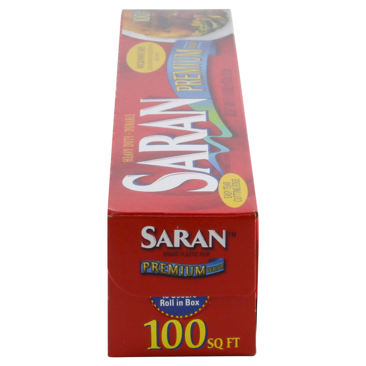 slide 2 of 6, Saran Premium Wrap, 100 sq ft