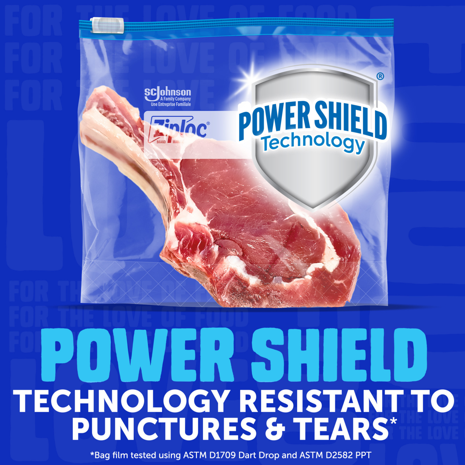 slide 5 of 8, Ziploc Brand Quart Freezer Slider Bags, Power Shield™ Technology for More Durability, 34 count, 34 ct