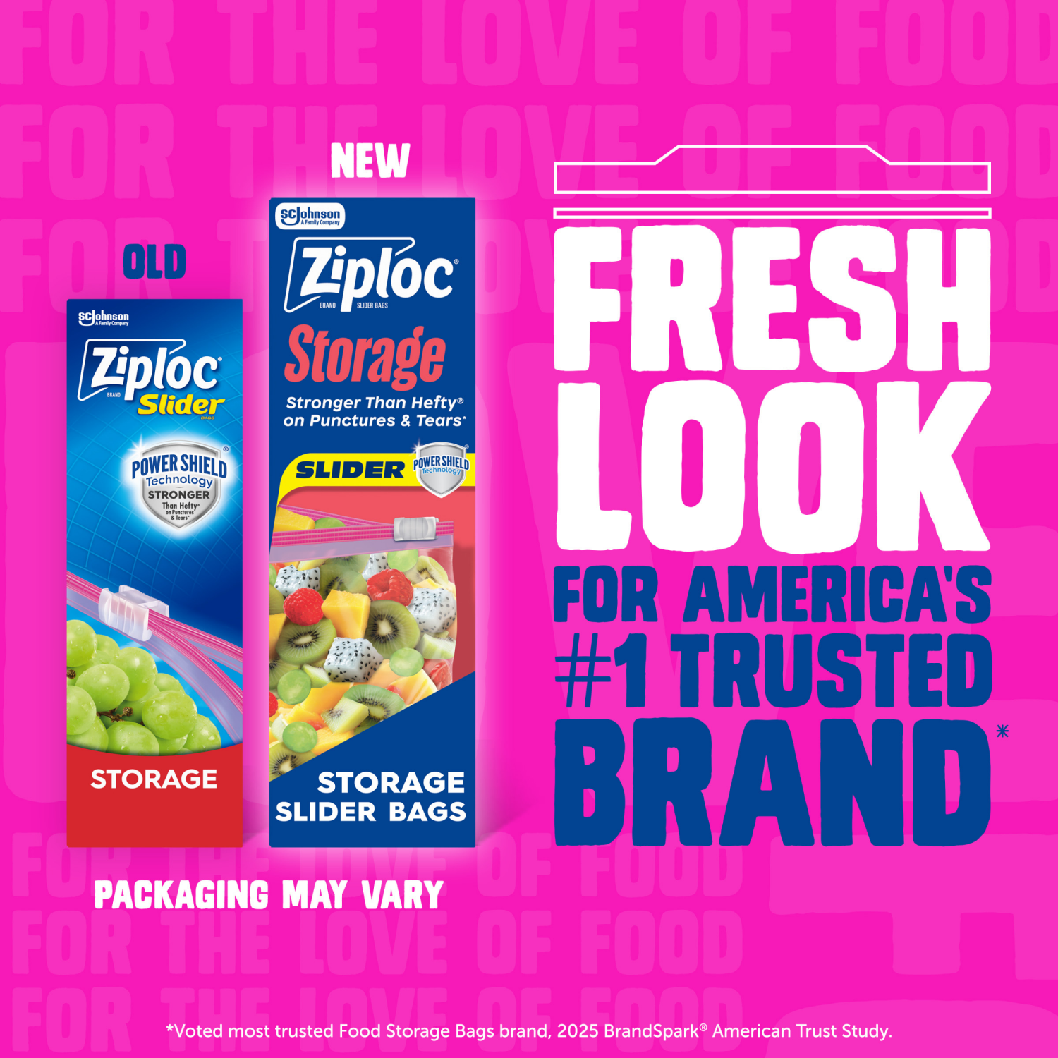 slide 4 of 8, Ziploc Brand Storage Slider Gallon Bags, Power Shield™ Technology, Expandable Bottom, 32 count, 32 ct