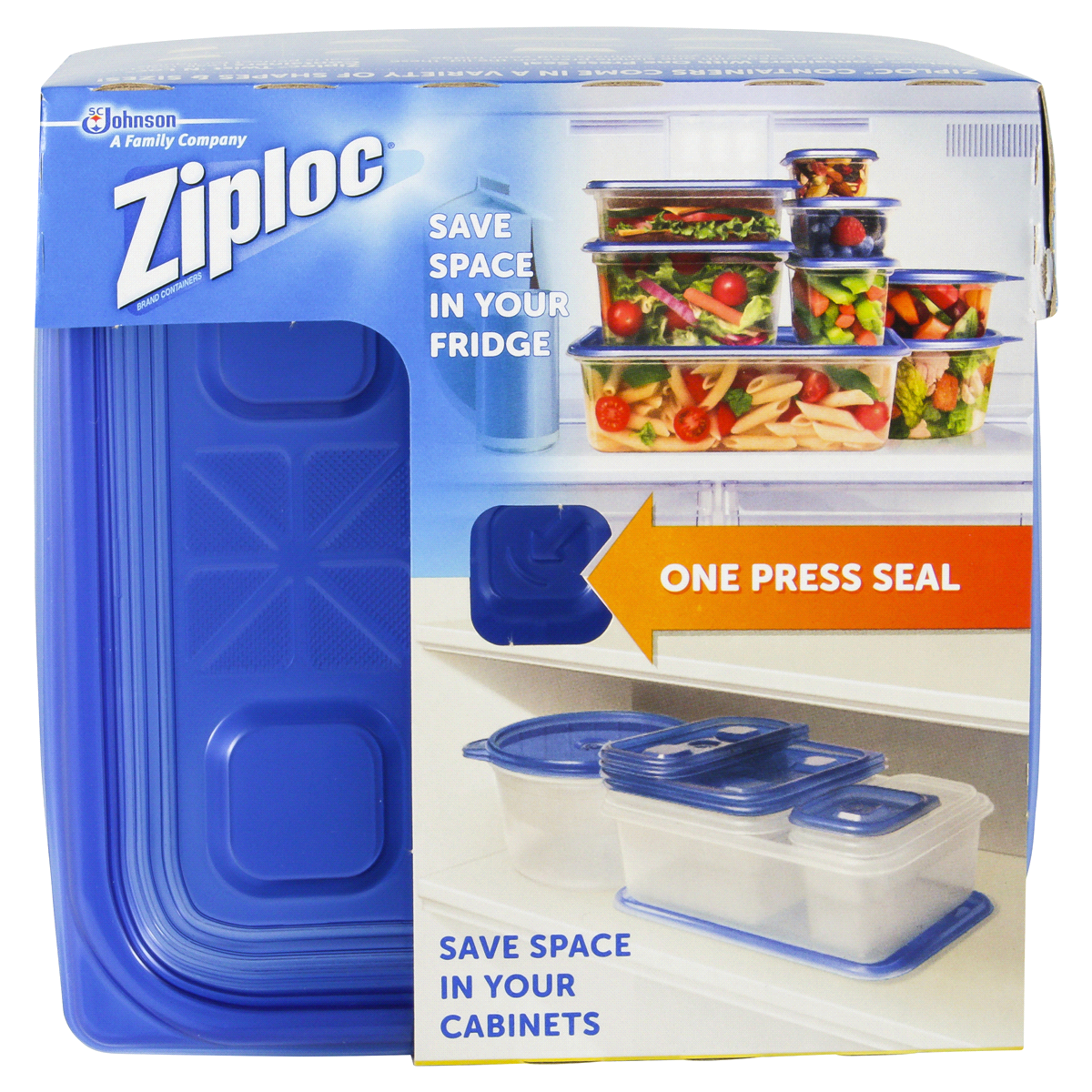 Ziploc Smart Snap Large Rectangle Containers and Lids - Shop Food Storage  at H-E-B