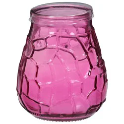 Home Essentials Retro Glass Citro Candle 1 ea
