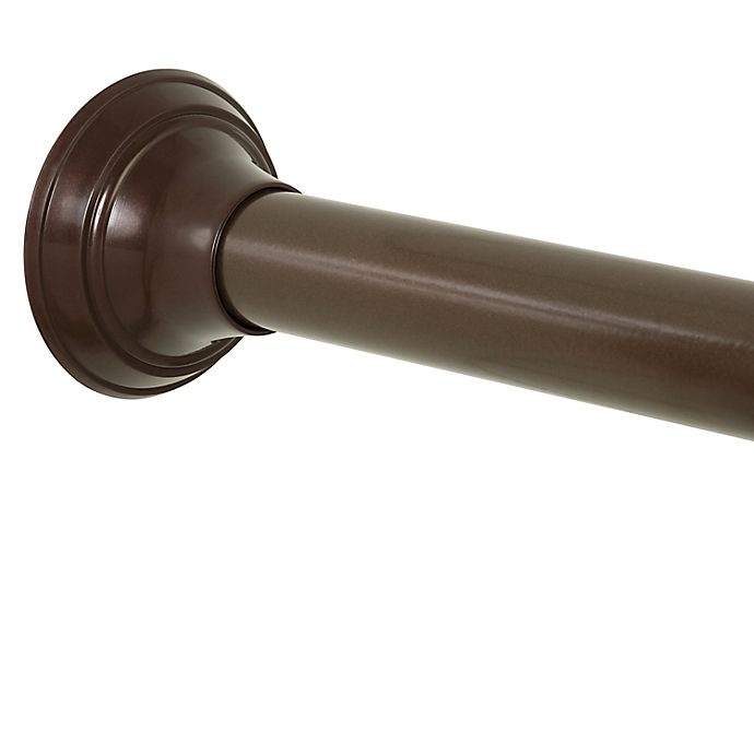 slide 1 of 6, Titan NeverRust Aluminum Decorative Tension Rod - Bronze, 72 in