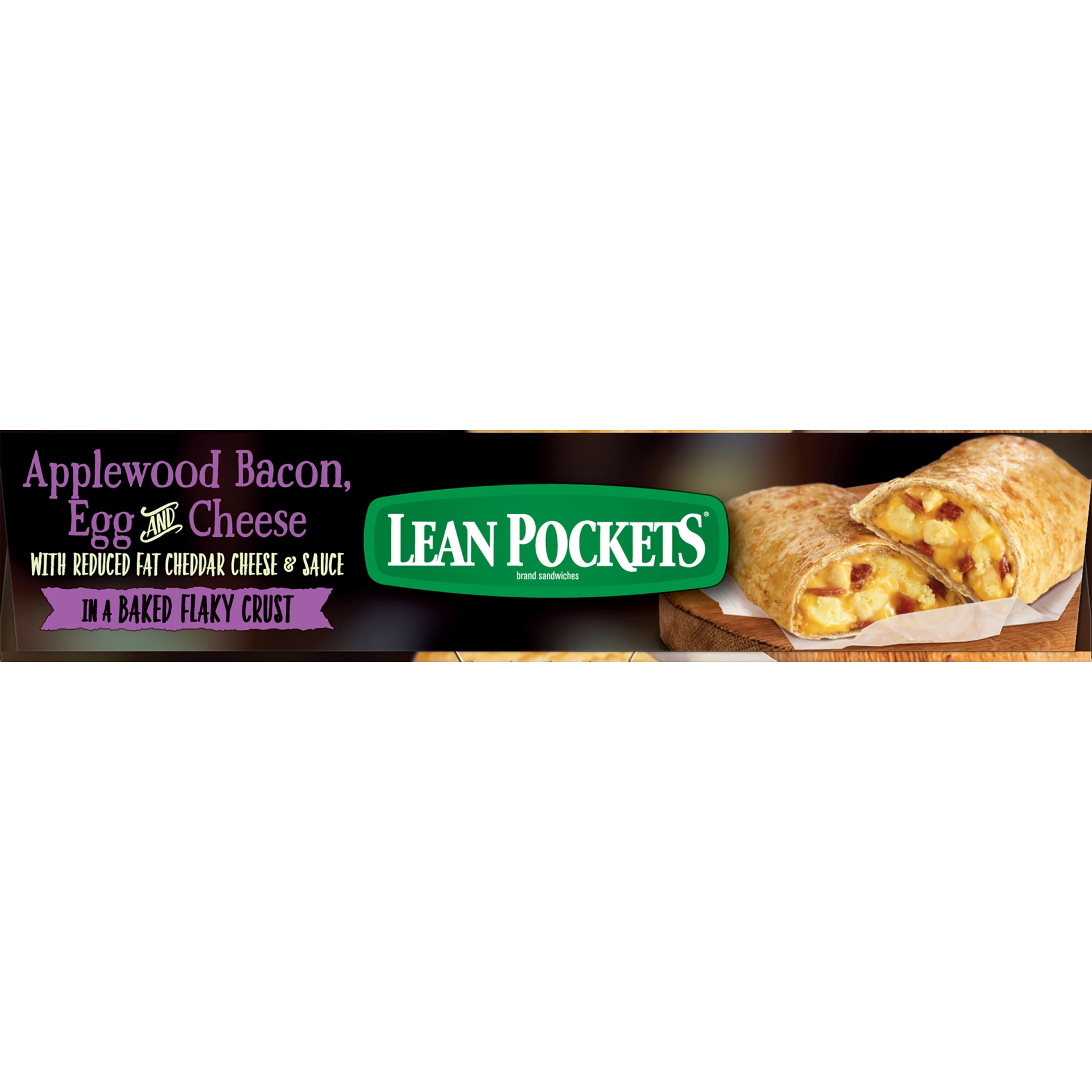 slide 5 of 9, Lean Pockets Applewood Bacon, Egg & Cheese, 2 ct; 9 oz