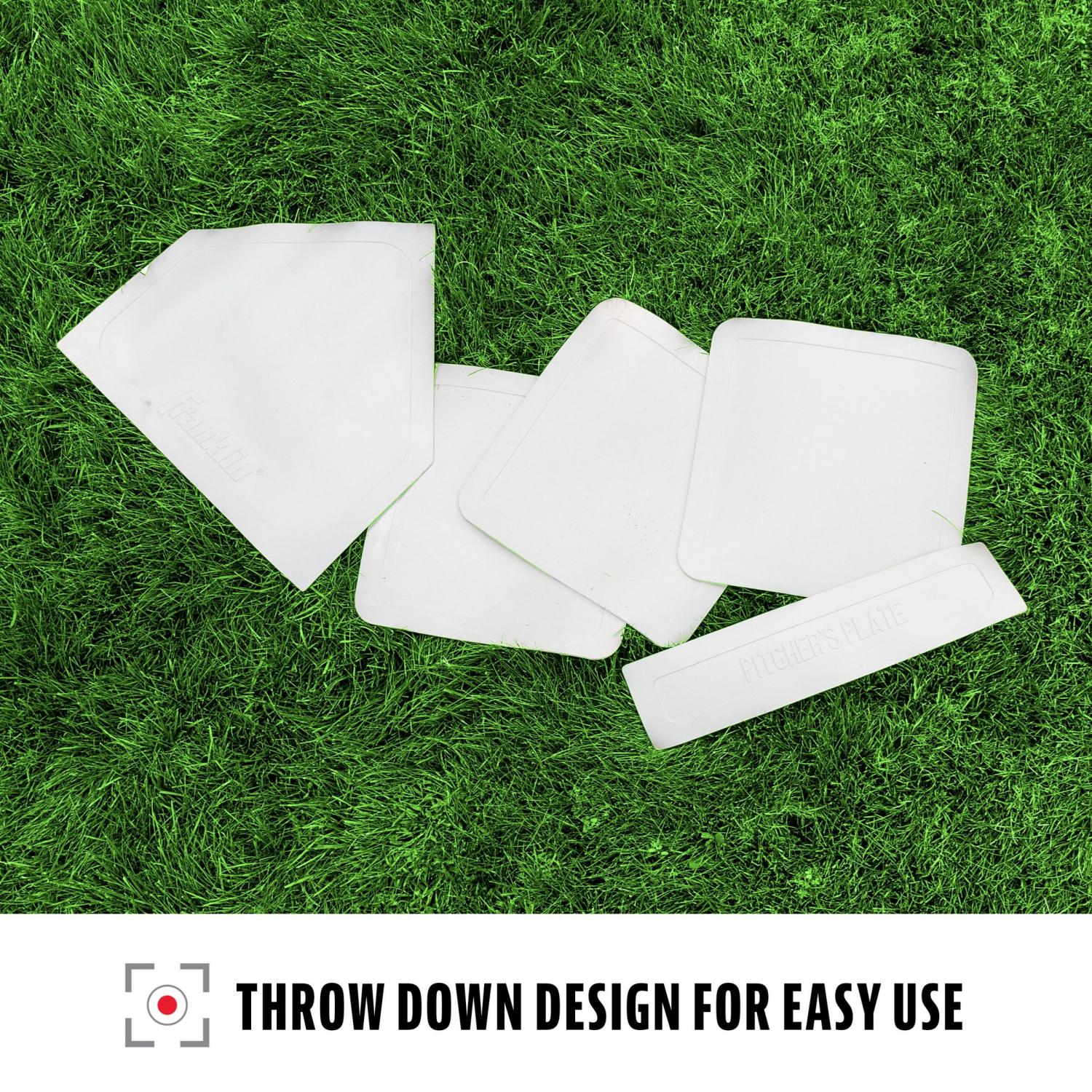 slide 7 of 7, Franklin Mlb Throw Down Rubber Base Set, 1 ct