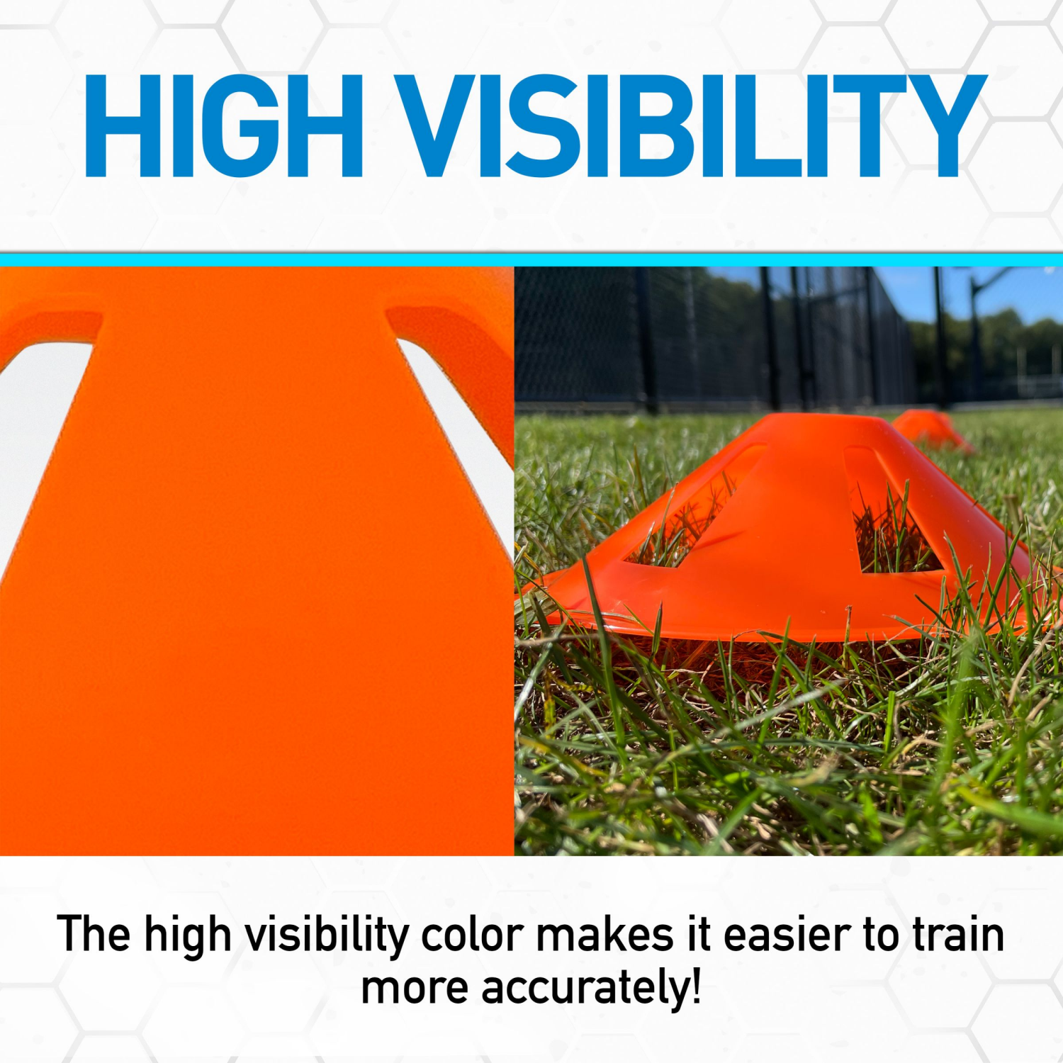 slide 3 of 5, Franklin 7.25 Inch All Sport Training Discs 4 ea Not Packed, 4 ct