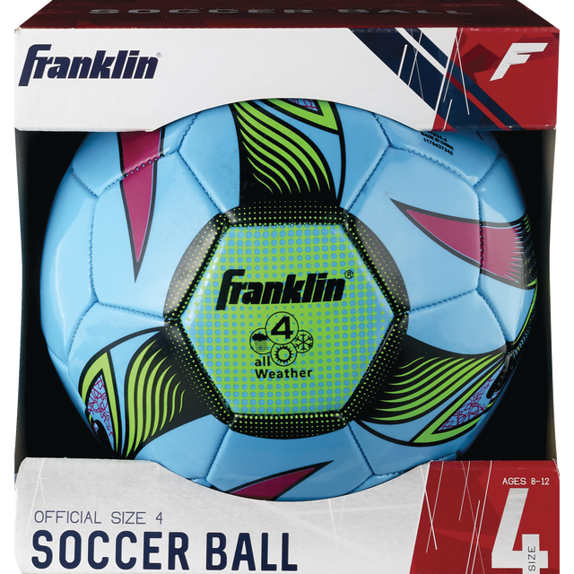 slide 1 of 1, Sz4 Neon Brite Soccerball, 1 ct