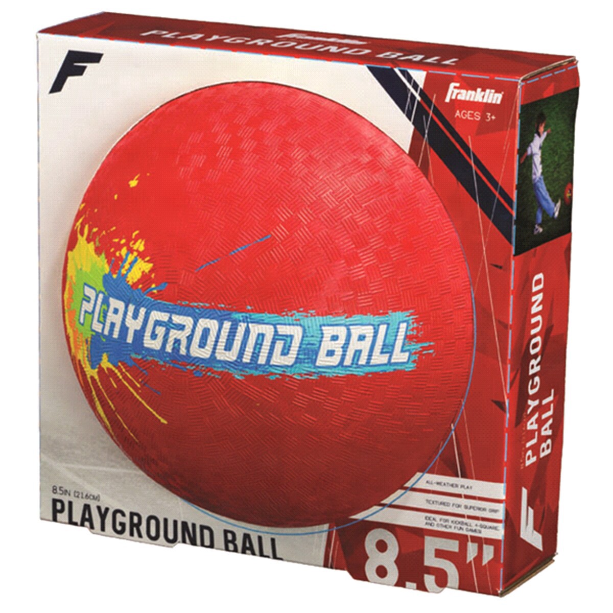 slide 1 of 1, Franklin Sports 8.5" Playground Ball, 8.5 in
