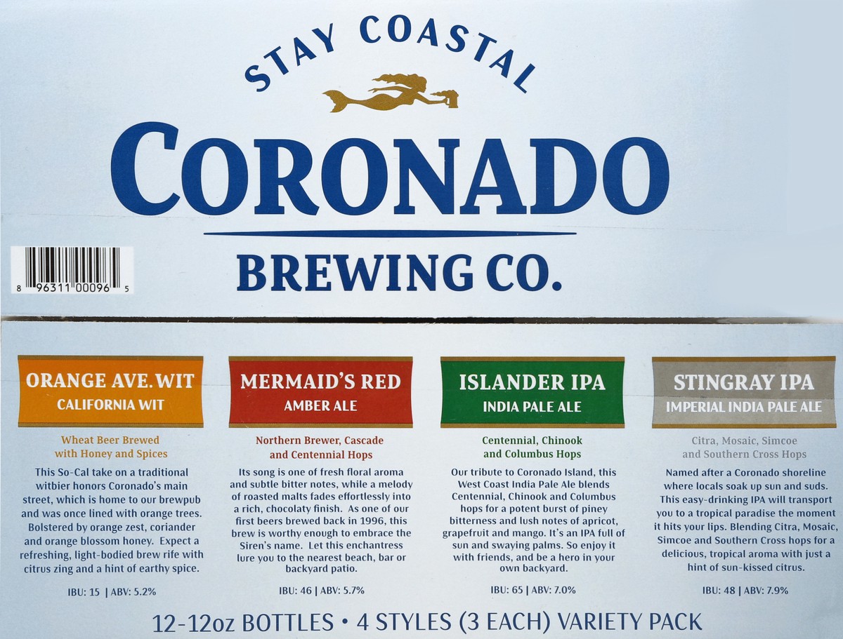 slide 8 of 9, Coronado Brewing Co. Beer 12 ea, 12 ct; 12 oz