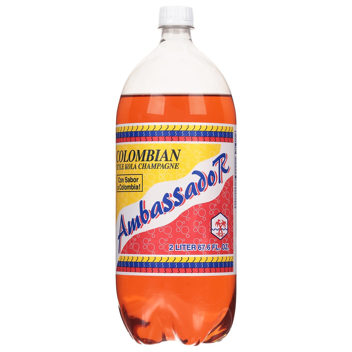 slide 5 of 11, Ambassador Colombian Kola Champagne Soda - 2 liter, 2 liter