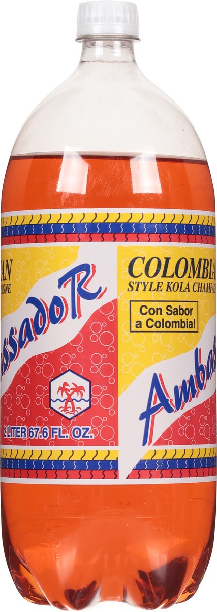 slide 4 of 11, Ambassador Colombian Kola Champagne Soda - 2 liter, 2 liter