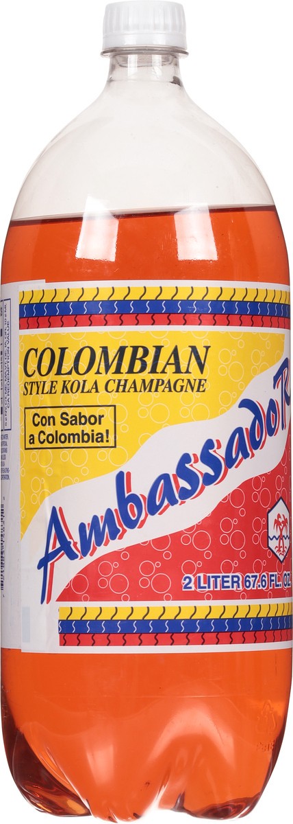 slide 3 of 11, Ambassador Colombian Kola Champagne Soda - 2 liter, 2 liter