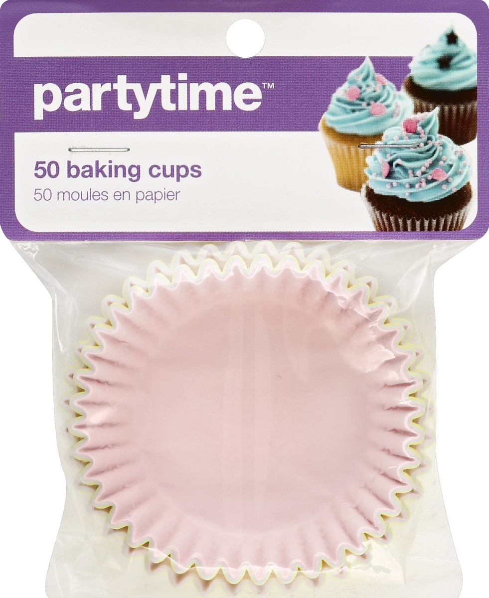 slide 1 of 3, Party Time Baking Cups 50 ea, 50 ct