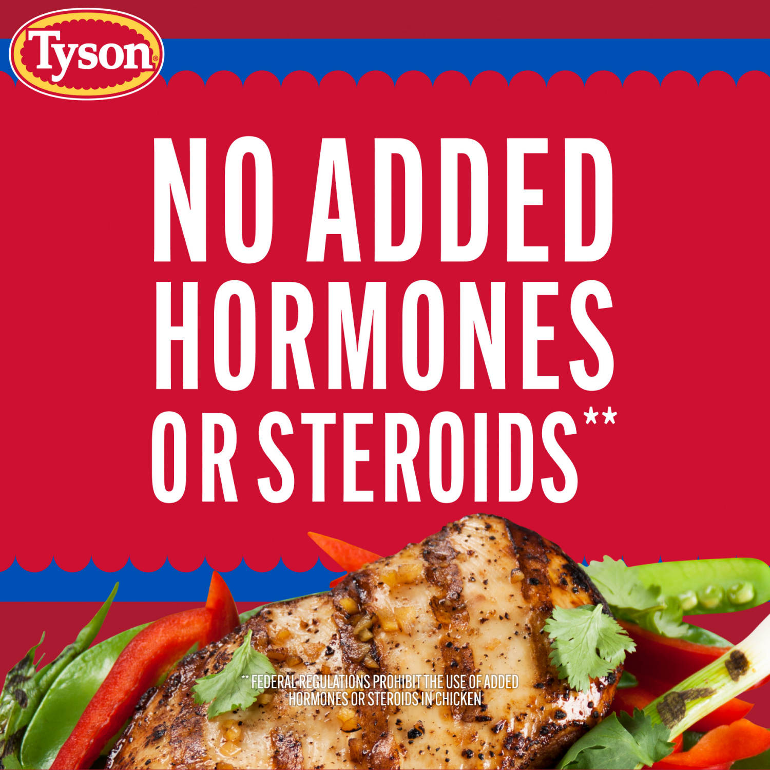 slide 6 of 8, Tyson® All Natural Fresh Boneless Skinless Chicken Breasts, per lb