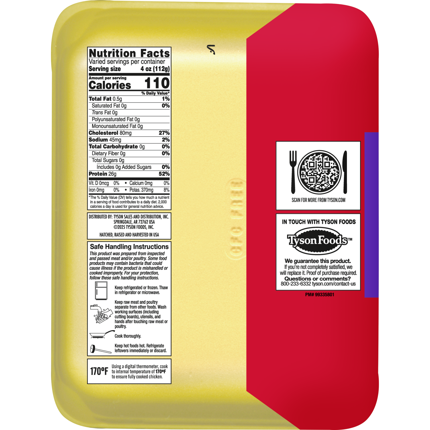 slide 2 of 6, Tyson Trimmed & Ready Fresh Chicken Breast Tenderloins, per lb