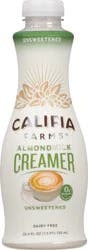 Califia Farms Unsweetened Almondmilk Creamer 25.4 fl oz
