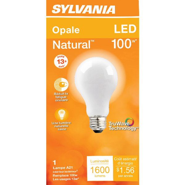 slide 1 of 1, Sylvania Sylv Led 15 Watt Frost A21 Warm, 1 ct