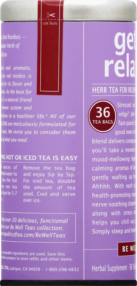 slide 6 of 12, Be Well Bags Get Relaxed Herb Tea - 36 ct, 36 ct