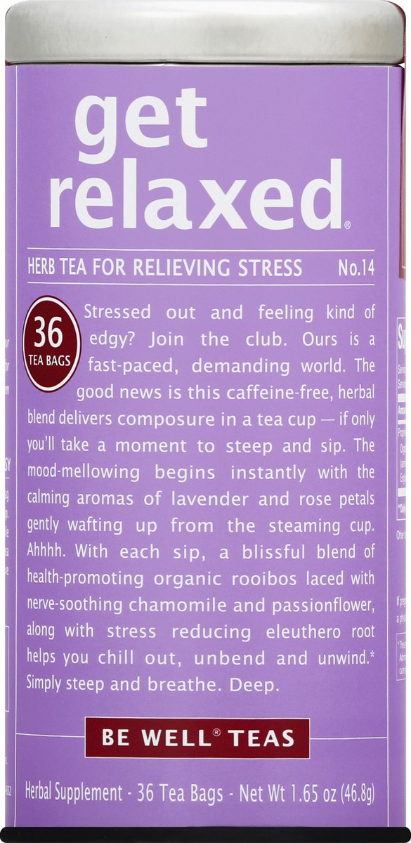 slide 12 of 12, Be Well Bags Get Relaxed Herb Tea - 36 ct, 36 ct