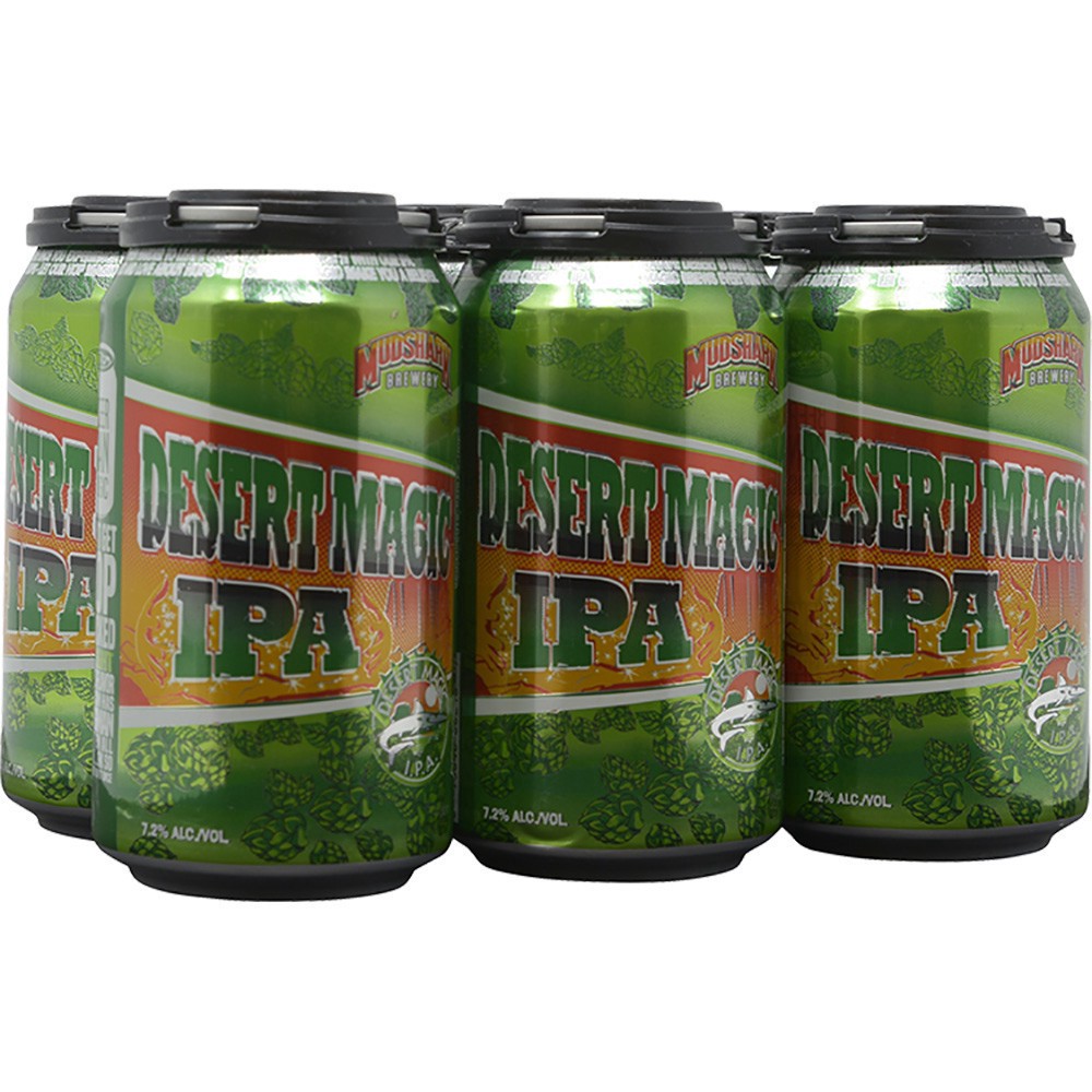 slide 1 of 1, Mudshark Desert Magic 6pk Can, 6 ct