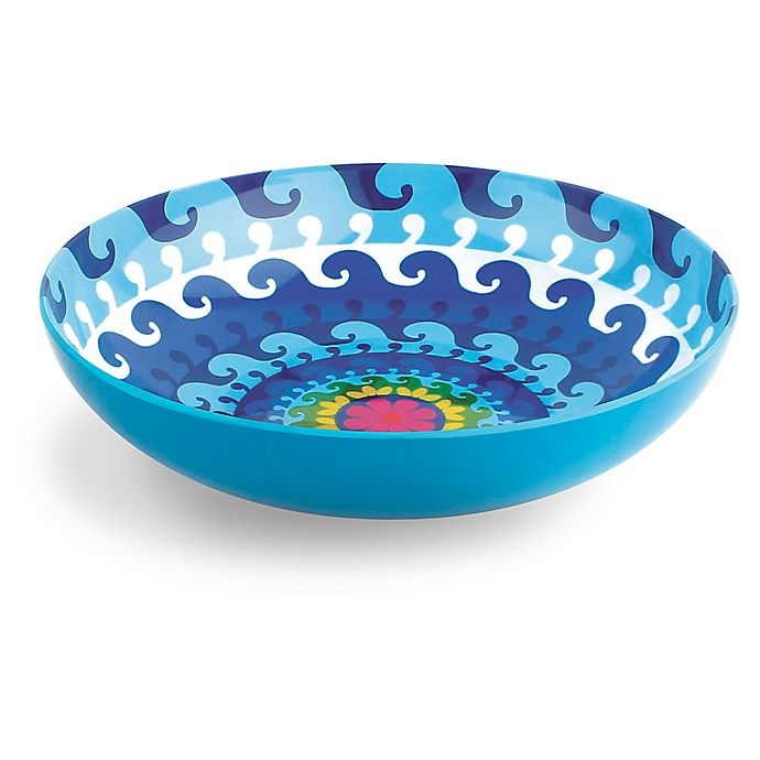 slide 1 of 1, French Bull Sus Multicolor Melamine Serving Bowl, 1 ct