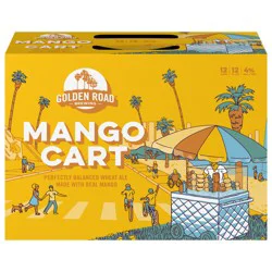Golden Road Mango Cart Beer 12 - 12 fl oz Cans