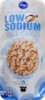 Kroger  Low Sodium Rice Cakes