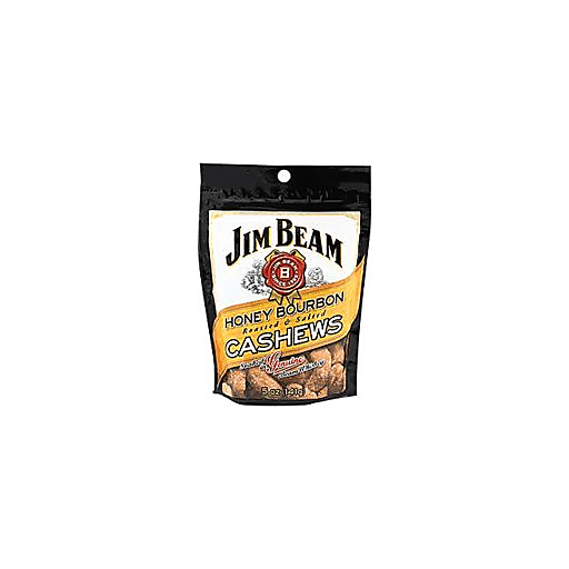 slide 1 of 1, Jim Beam Honey Bourbon Cashews, 5 oz