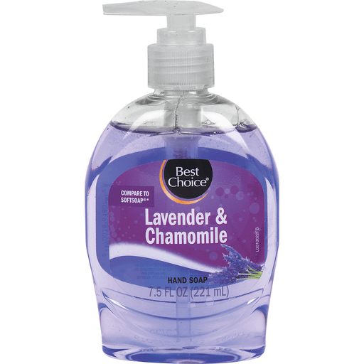 slide 1 of 1, Best Choice Lavender & Chamomile Hand Soap, 7.5 oz