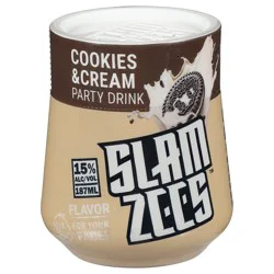 Slam Zees Cookies & Cream Party Drink 187 ml