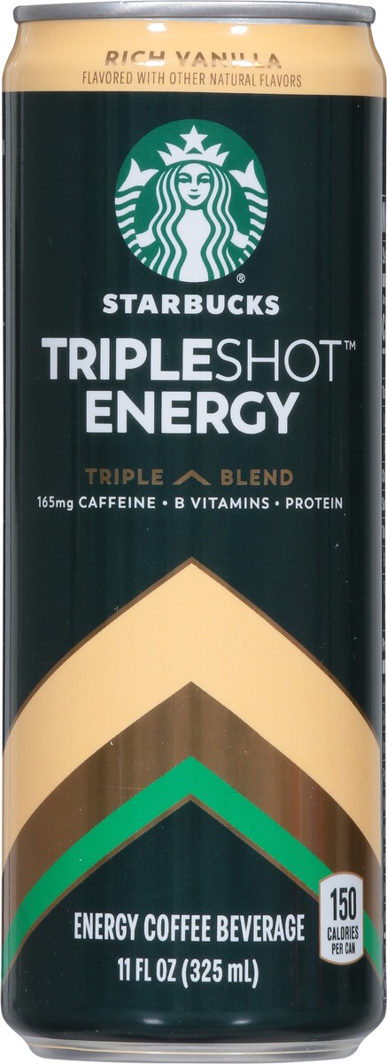 slide 11 of 15, Starbucks Tripleshot Energy Coffee Beverage Rich Vanilla - 11 fl oz, 11 fl oz