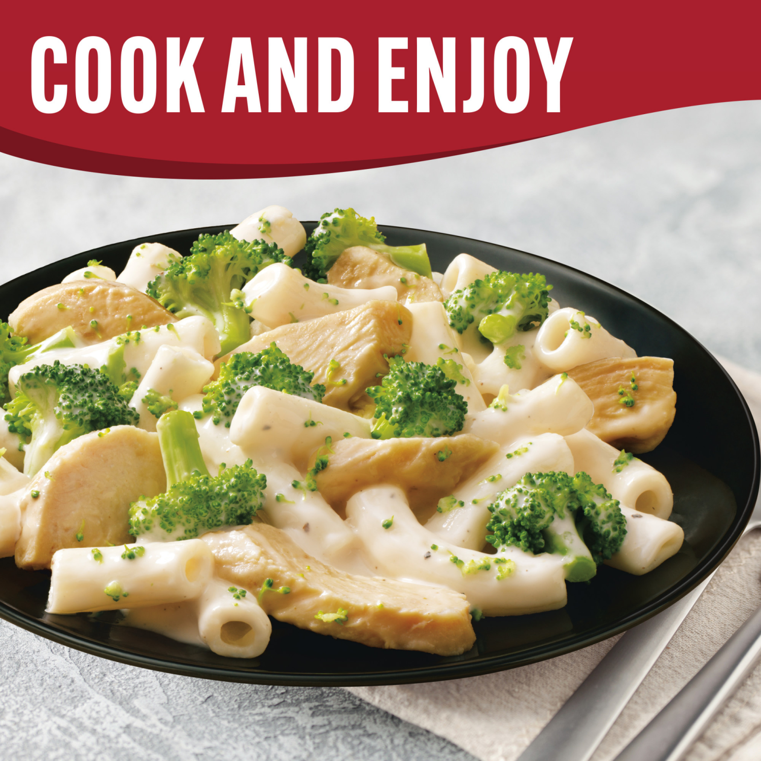 slide 8 of 8, Smart Ones Creamy Rigatoni Pasta with Broccoli & Chicken Frozen Meal, 9 oz Box, 9 oz