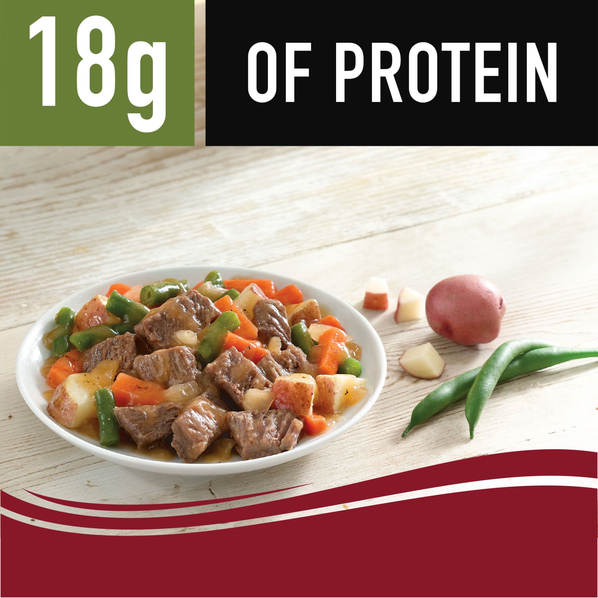 slide 7 of 9, Smart Ones Homestyle Beef Pot Roast with Carrots, Onions, Potatoes, Green Beans & Gravy Frozen Meal, 9 oz