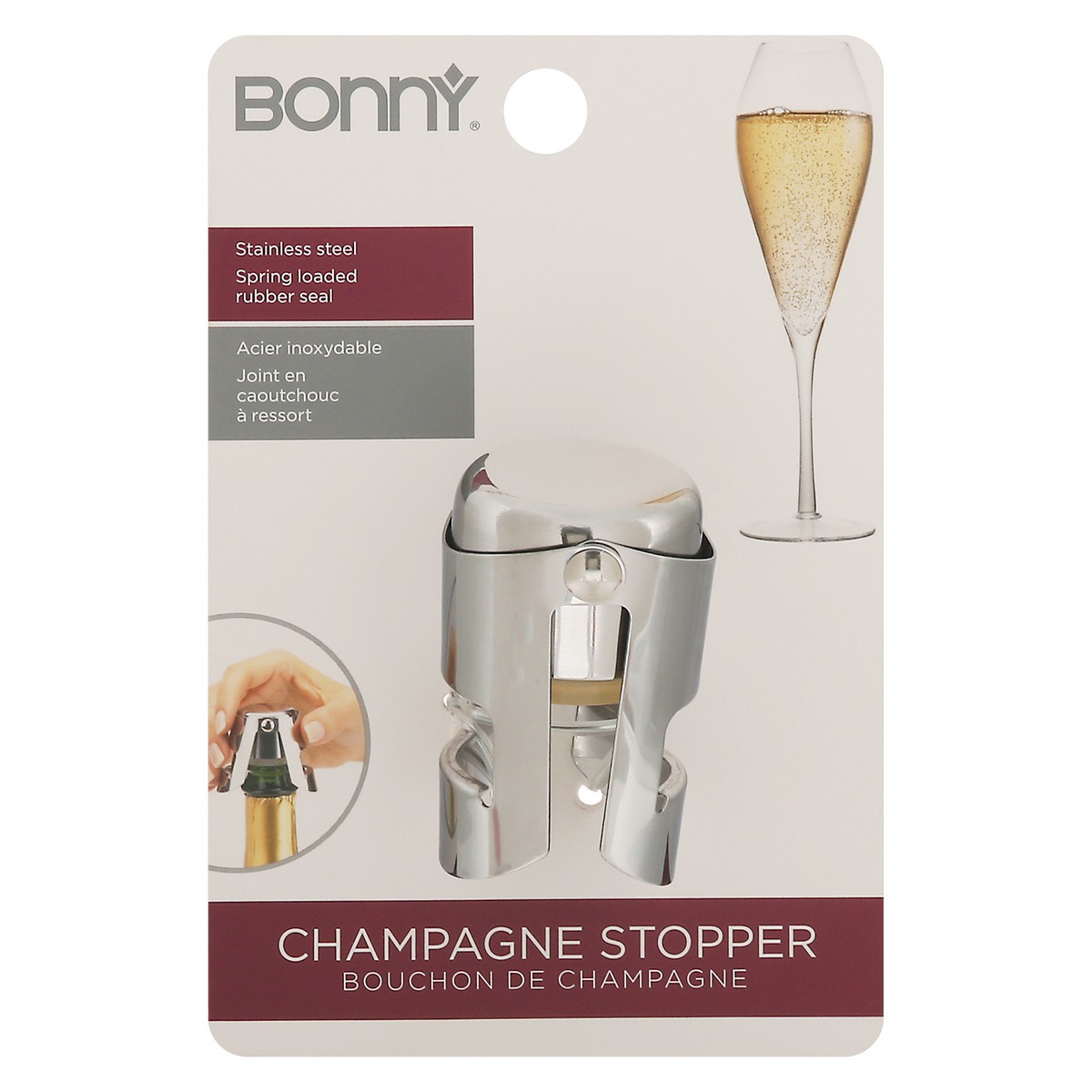 slide 9 of 11, Bonny Champagne Stopper 1 ea, 1 ct