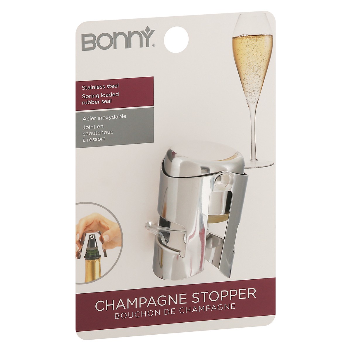 slide 3 of 11, Bonny Champagne Stopper 1 ea, 1 ct