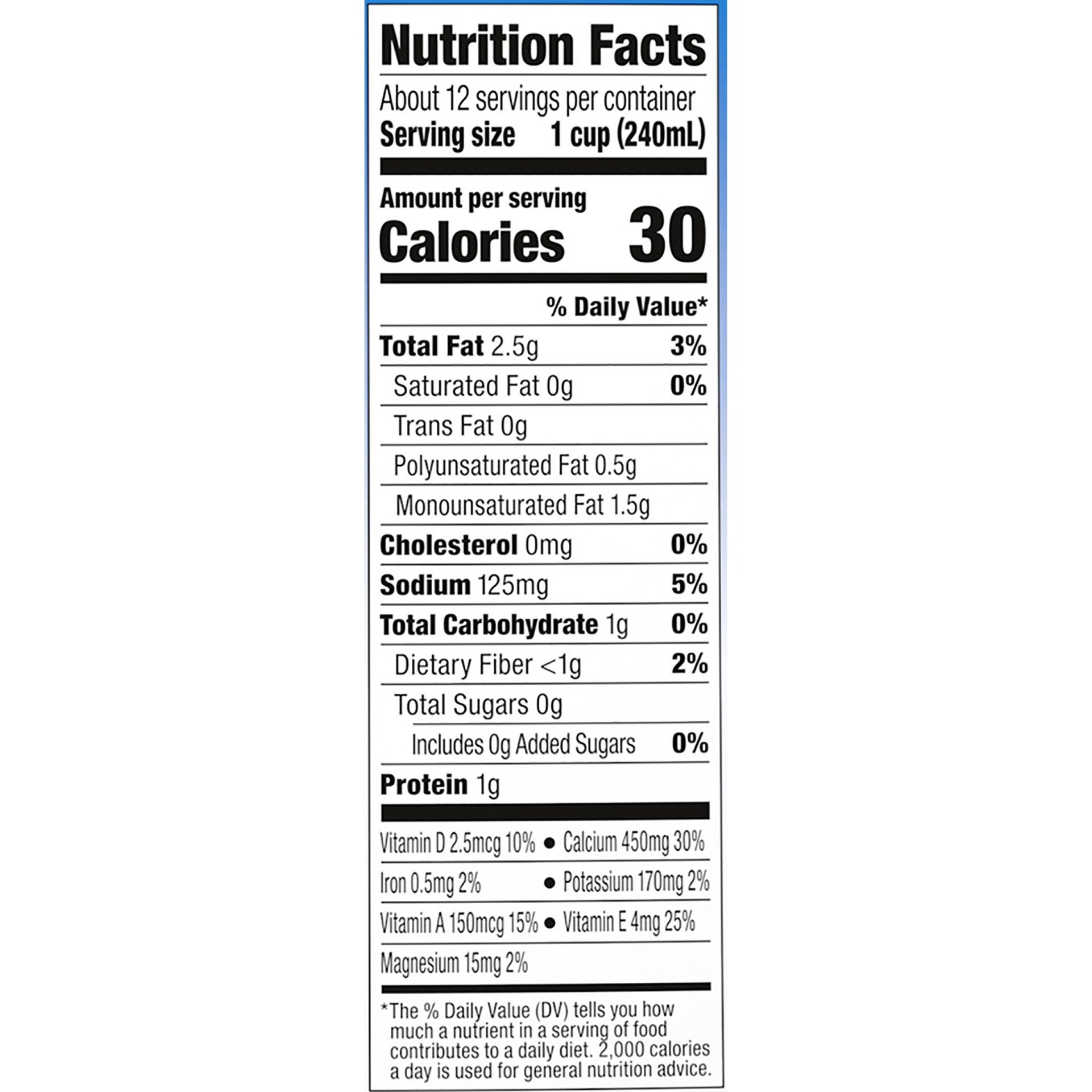 slide 8 of 9, Silk Unsweetened Almond Milk, 96 fl oz