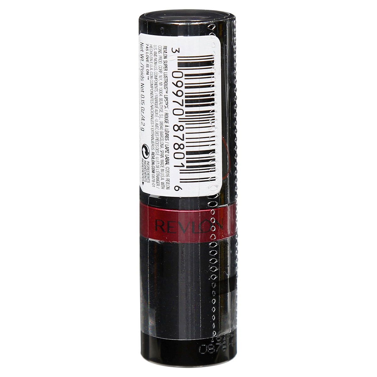 slide 3 of 3, Revlon Super Lustrous Lipstick 745 Love Is On, 15 oz