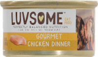 slide 1 of 2, Luvsome Cat Food 3 oz, 3 oz