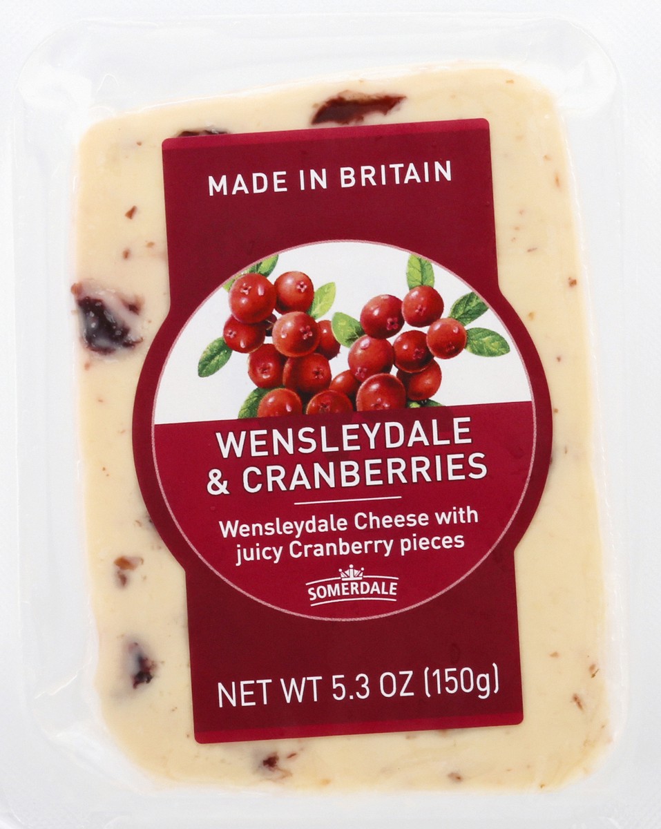 slide 9 of 13, Somerdale Wensleydale & Cranberries 5.3 oz, 5.3 oz