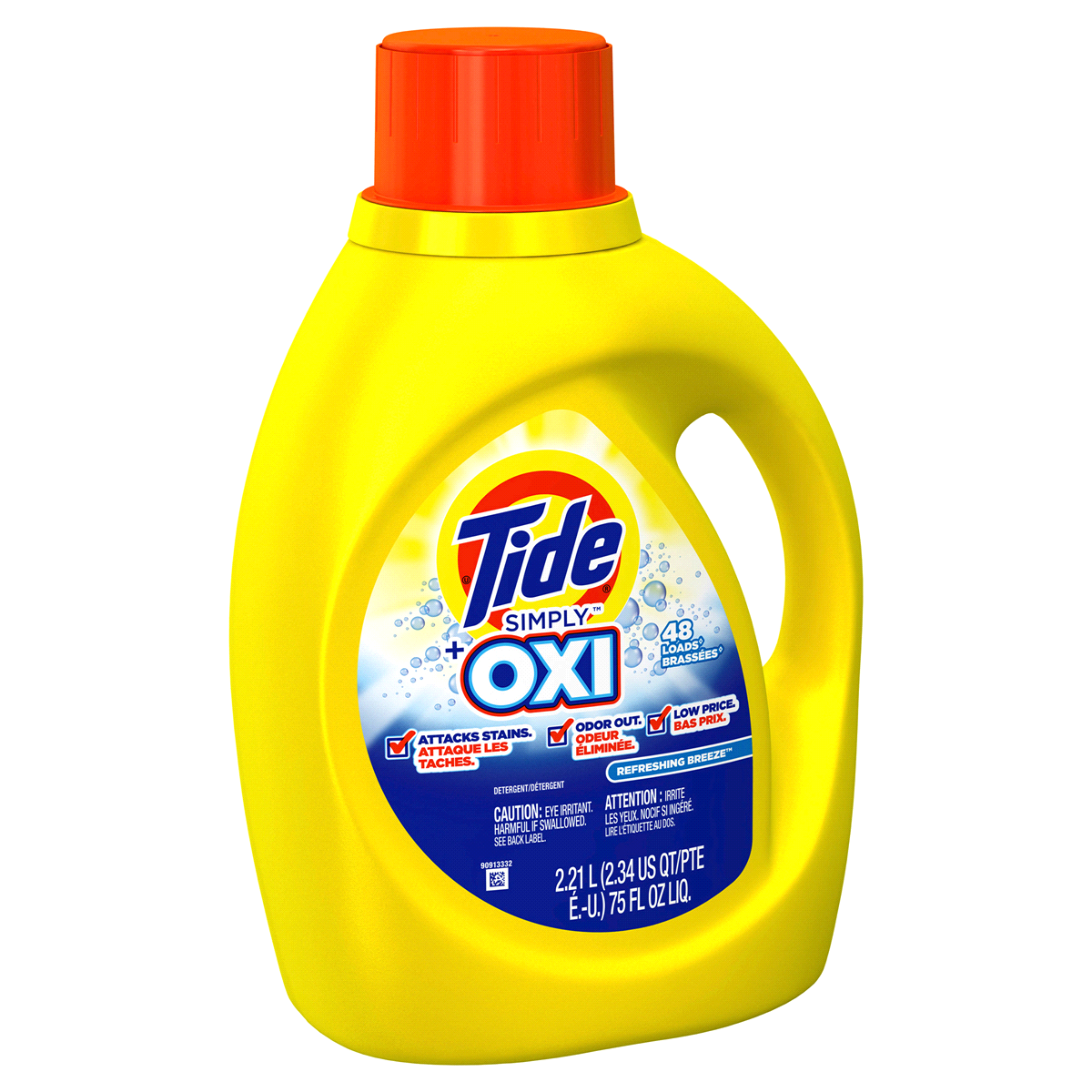 slide 2 of 3, Tide Detergent 75 oz, 75 oz