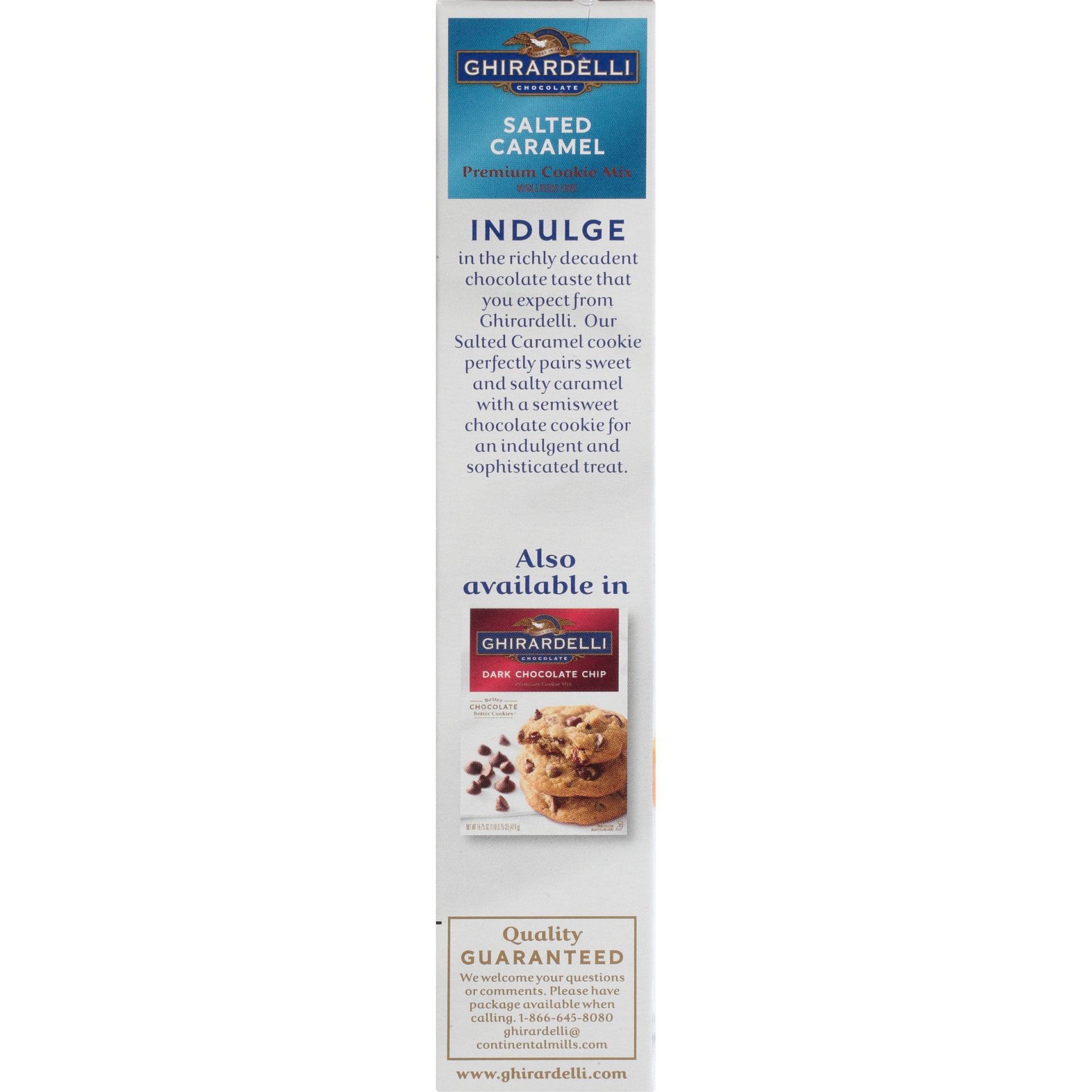 slide 5 of 8, Ghirardelli Salted Caramel Cookie Mix, 15 oz