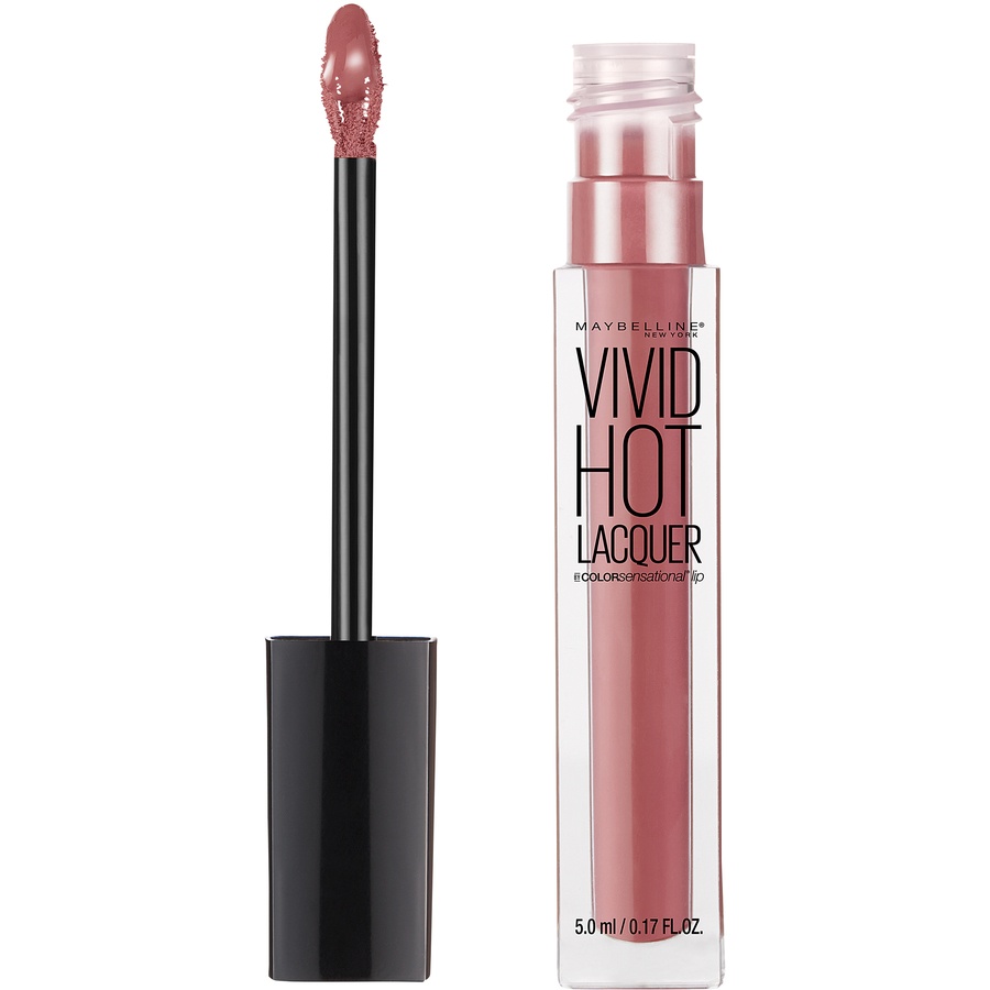 slide 2 of 2, Maybelline Color Sensational Vivid Hot Lacquers Lip Color Too Cute, 0.17 oz