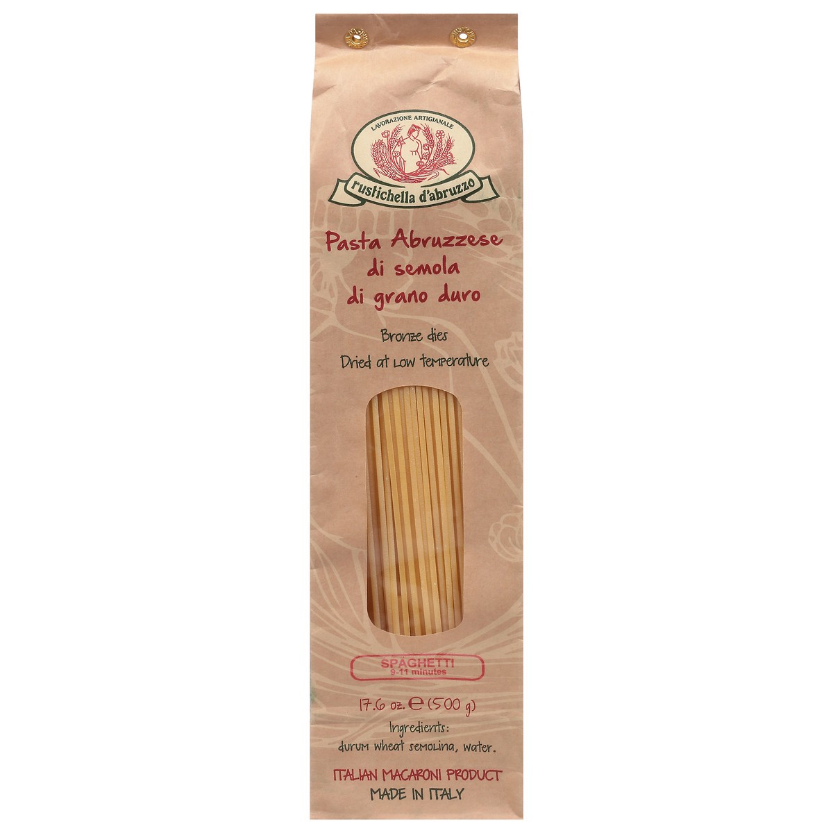 slide 1 of 1, Rustichella d'Abruzzo Spaghetti 17.6 oz, 17.6 oz