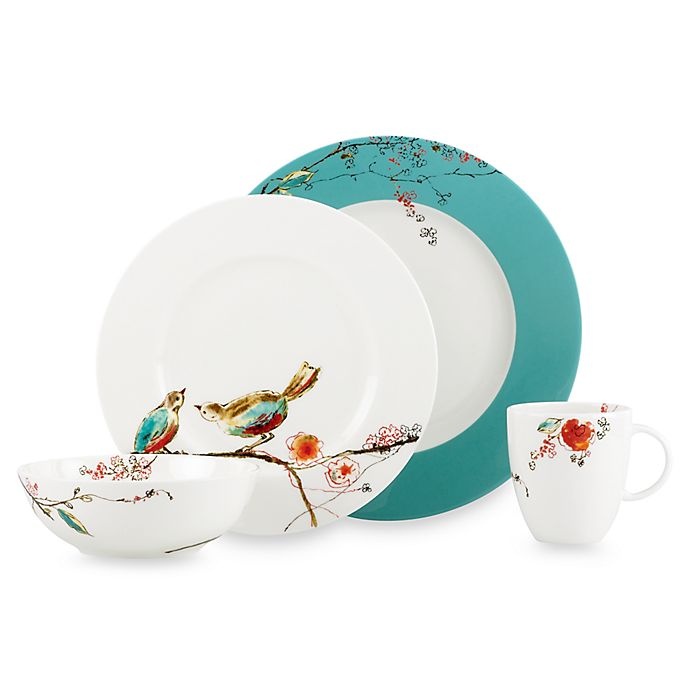 slide 1 of 1, Simply Fine Lenox Chirp Place Setting, 4 ct