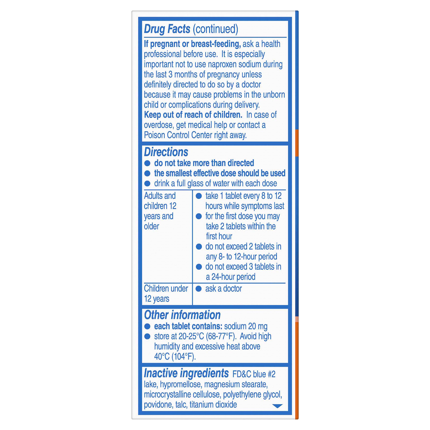 slide 2 of 3, Aleve Back & Muscle Pain Pain Reliver/Fever Reducer 24 Tablets, 24 ct