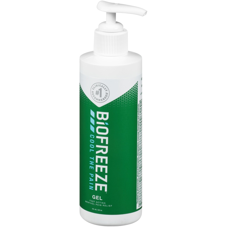 slide 2 of 5, Biofreeze Cold Therapy Pain Relief Gel, 8 fl oz